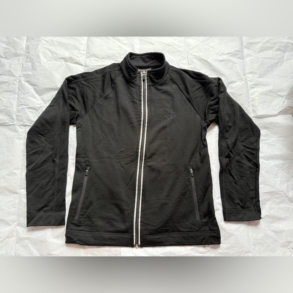 Icebreaker Full Zip 100% merino wool jacket medium